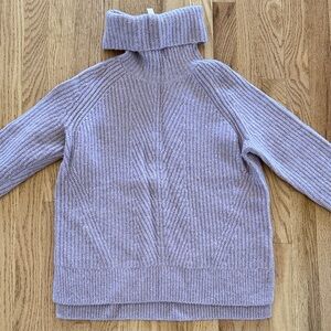 Madewell Women's Turtleneck Sweater - Soft Purple/Pink